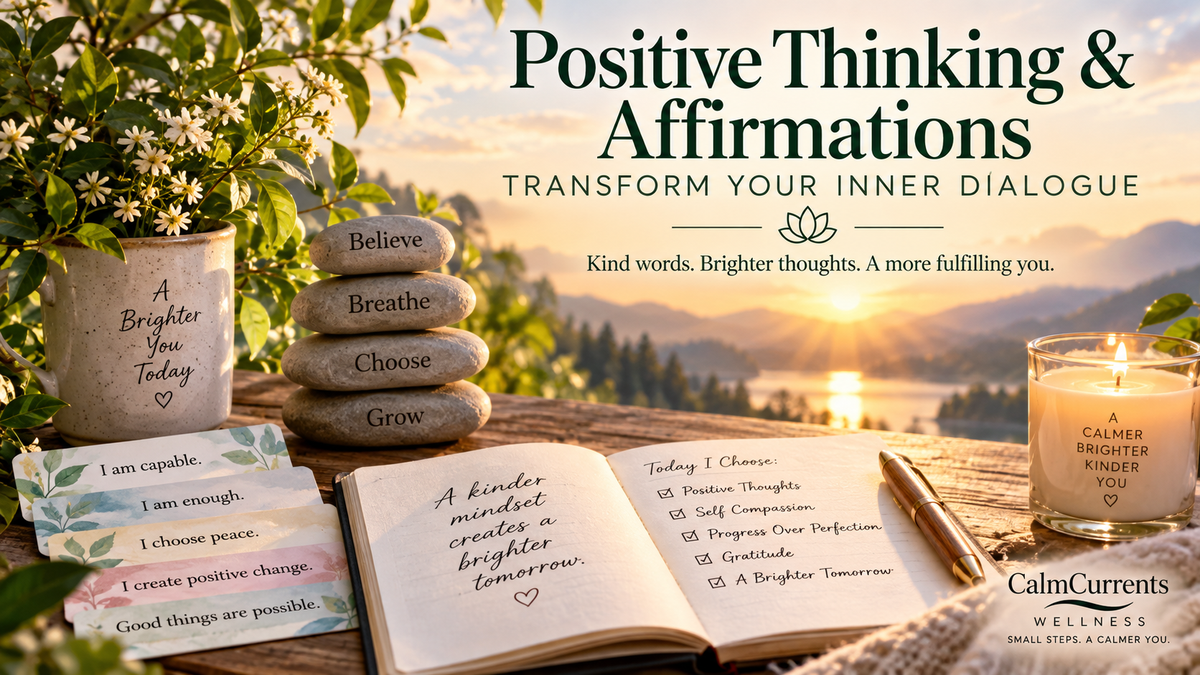 The Power of Positive Thinking: Using Affirmations to Transform Your Inner Dialogue