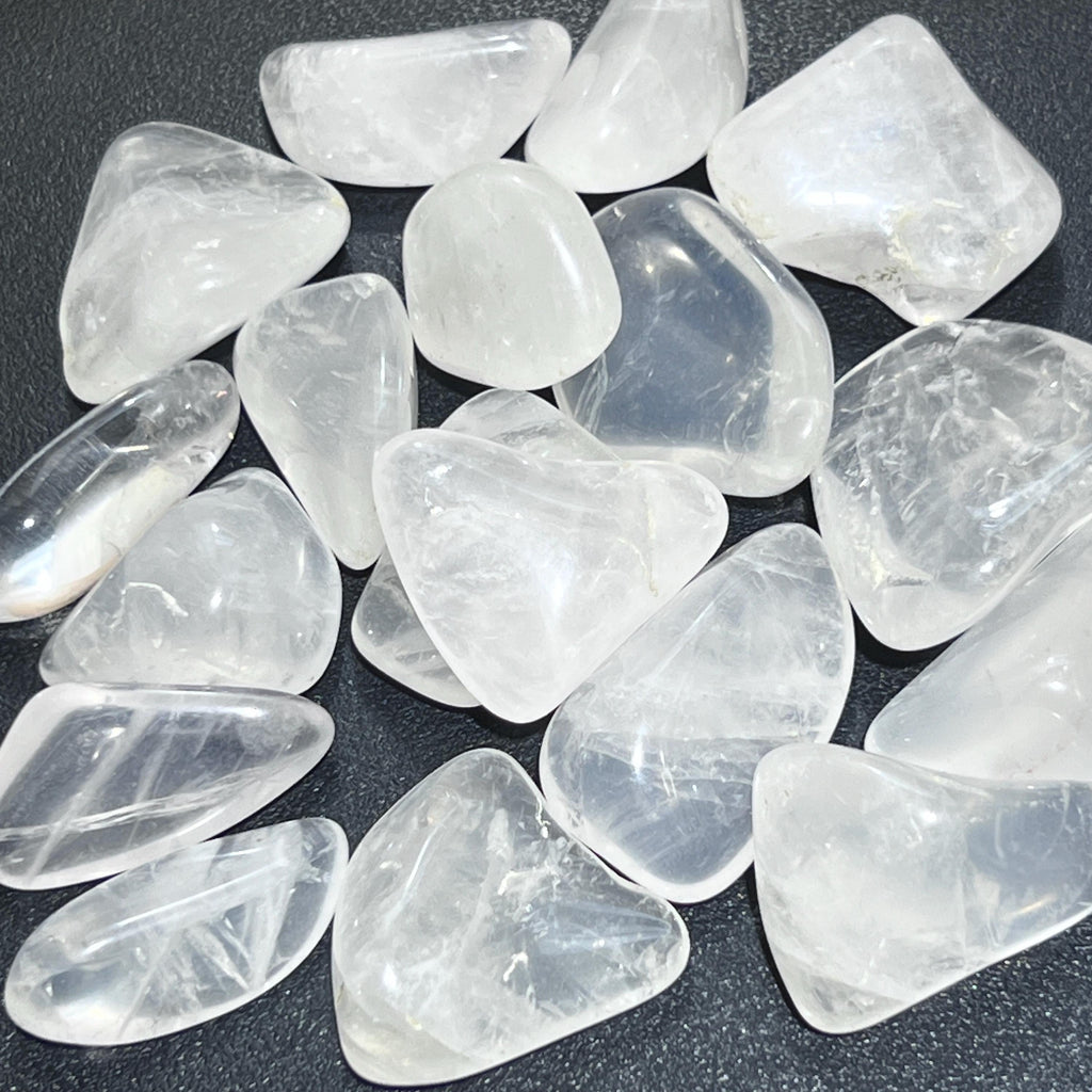 Girasol Moon Quartz Crystal Tumbled (By The Piece Or Pound)