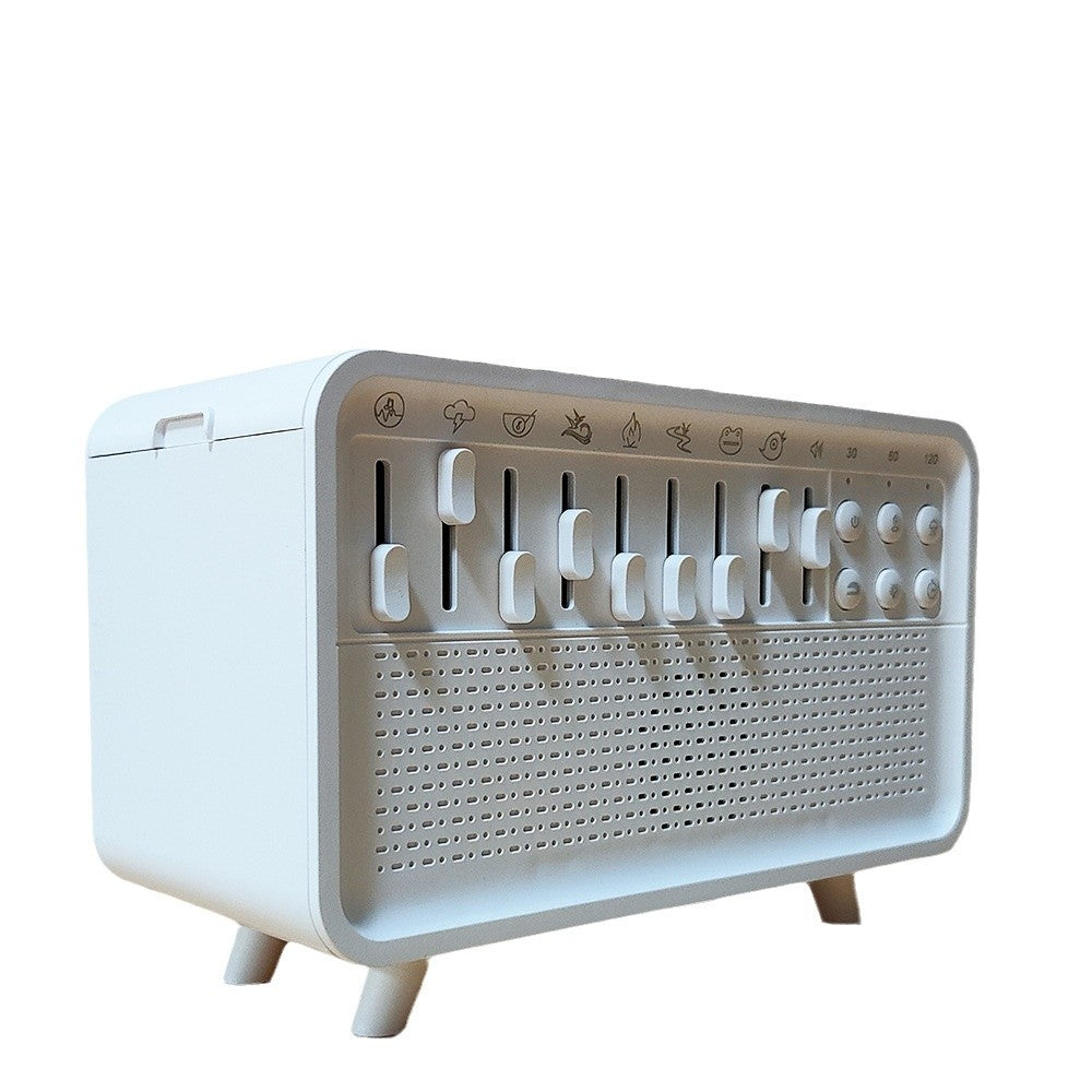 3 In 1 Bluetooth Speaker White Noise Sleep Night Light Humidifier