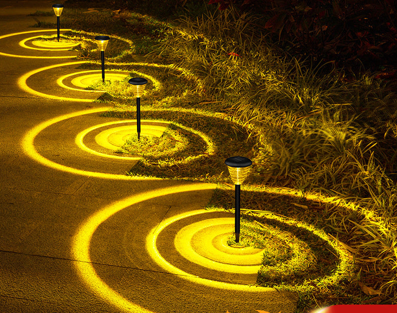 Solar Pathway Lights Led Home Outdoor Waterproof Plug-in Garden Atmosphere