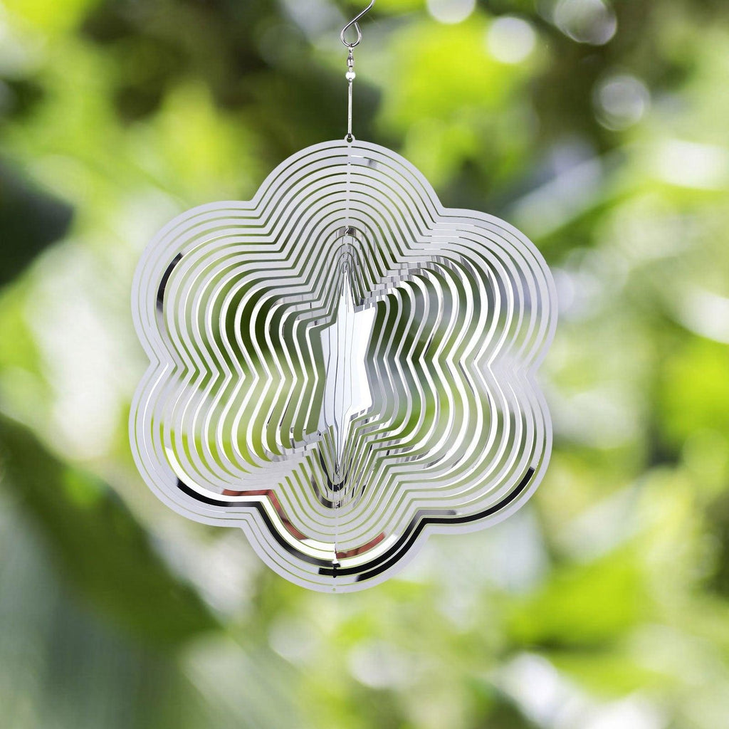 3D Drop-shaped Rotating Wind Spinner