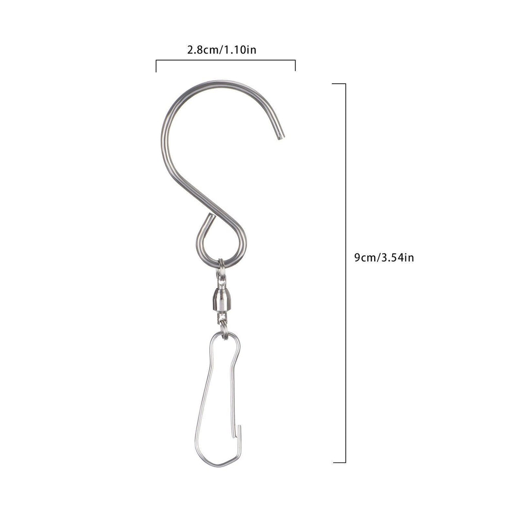 3D Drop-shaped Rotating Wind Spinner