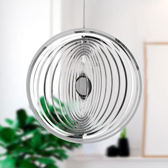 3D Drop-shaped Rotating Wind Spinner