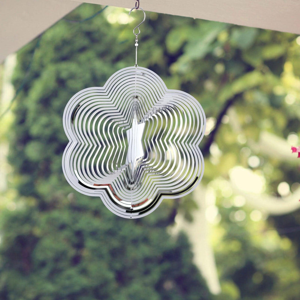 3D Drop-shaped Rotating Wind Spinner