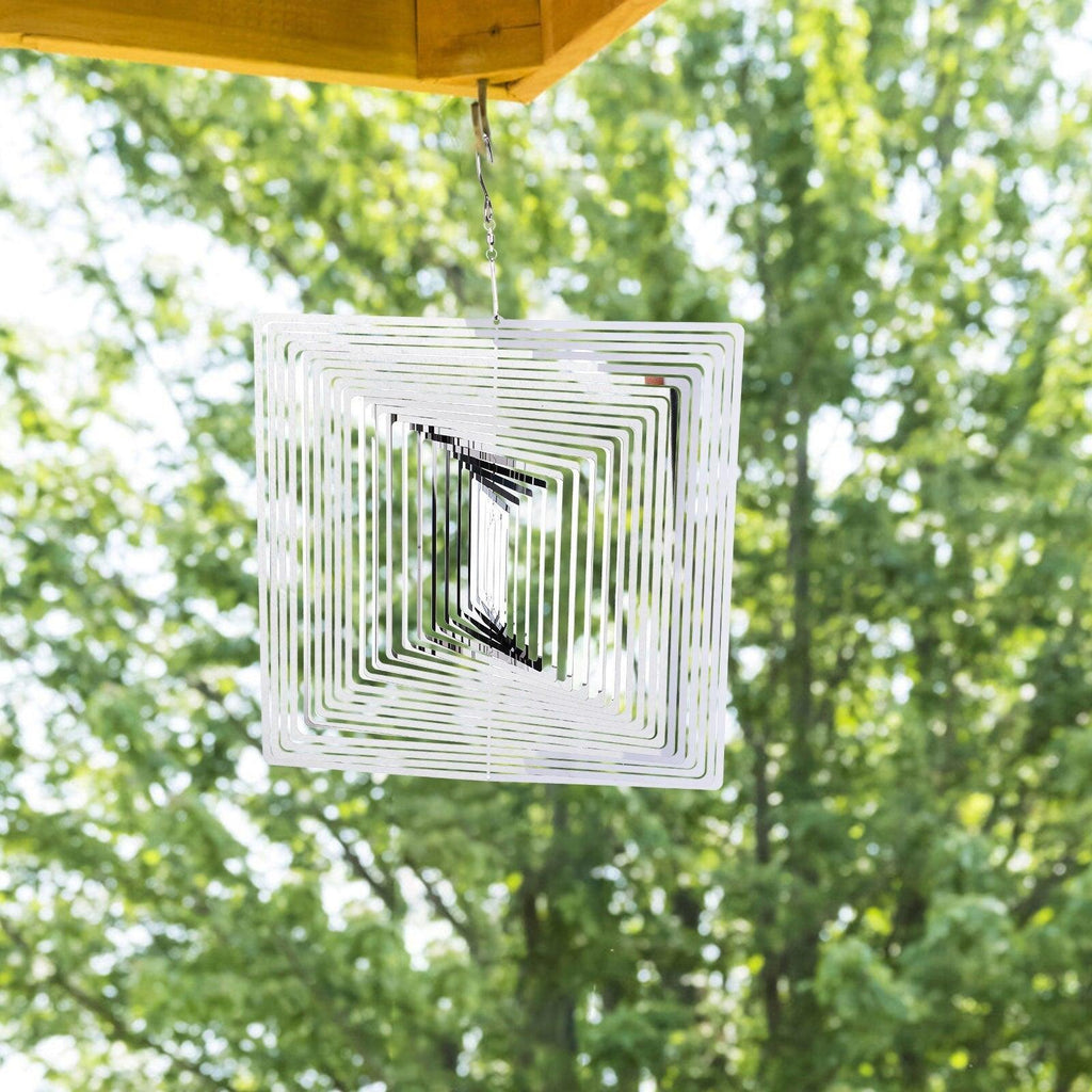 3D Drop-shaped Rotating Wind Spinner