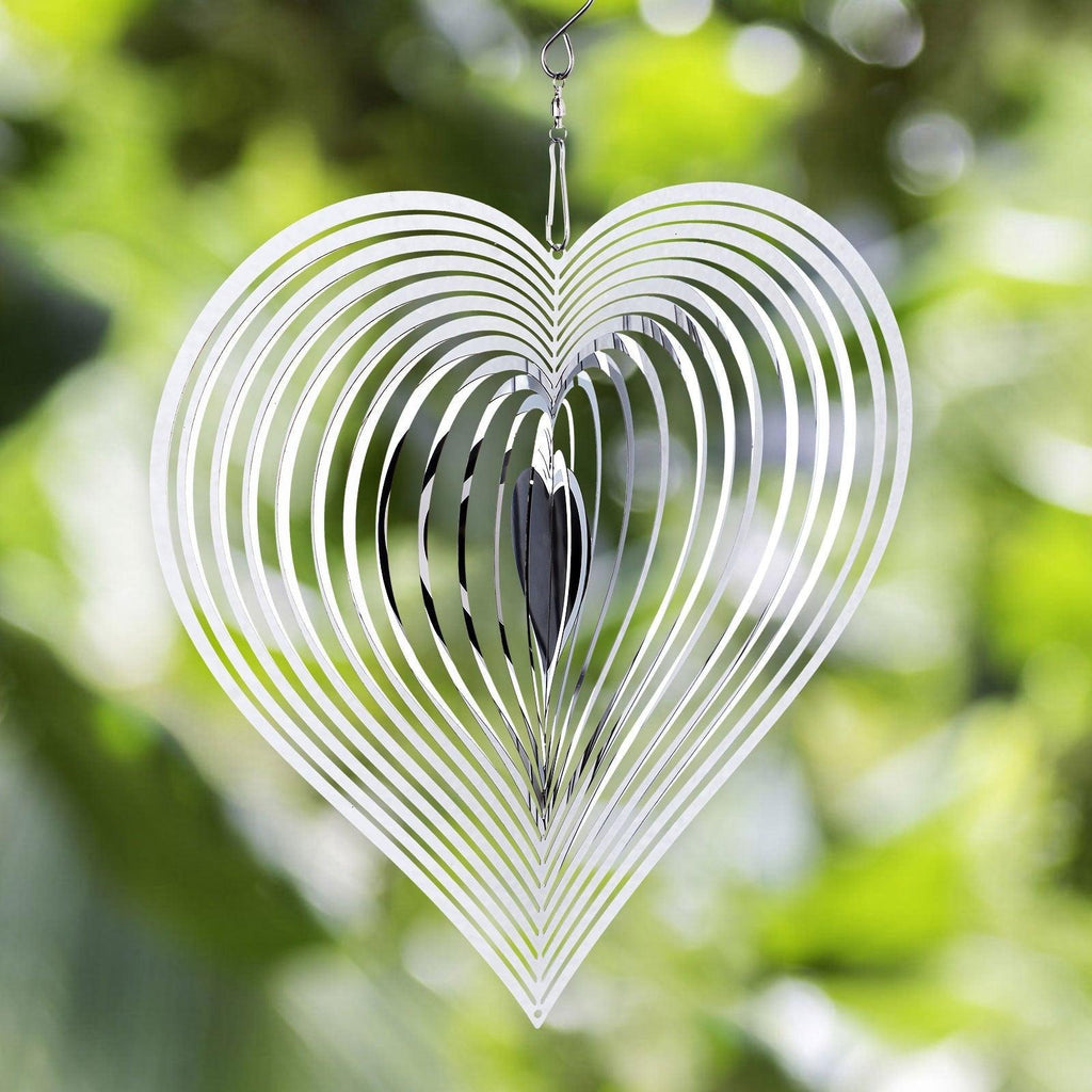3D Drop-shaped Rotating Wind Spinner