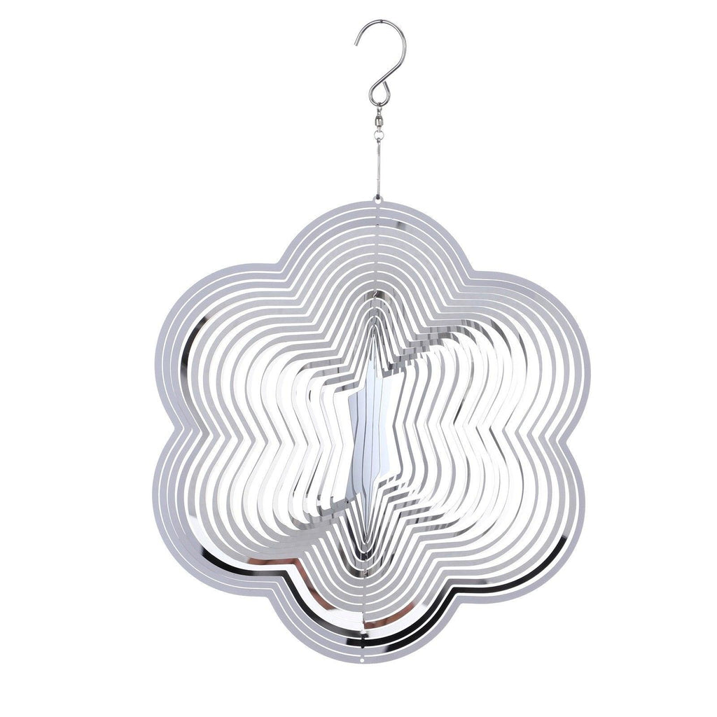 3D Drop-shaped Rotating Wind Spinner