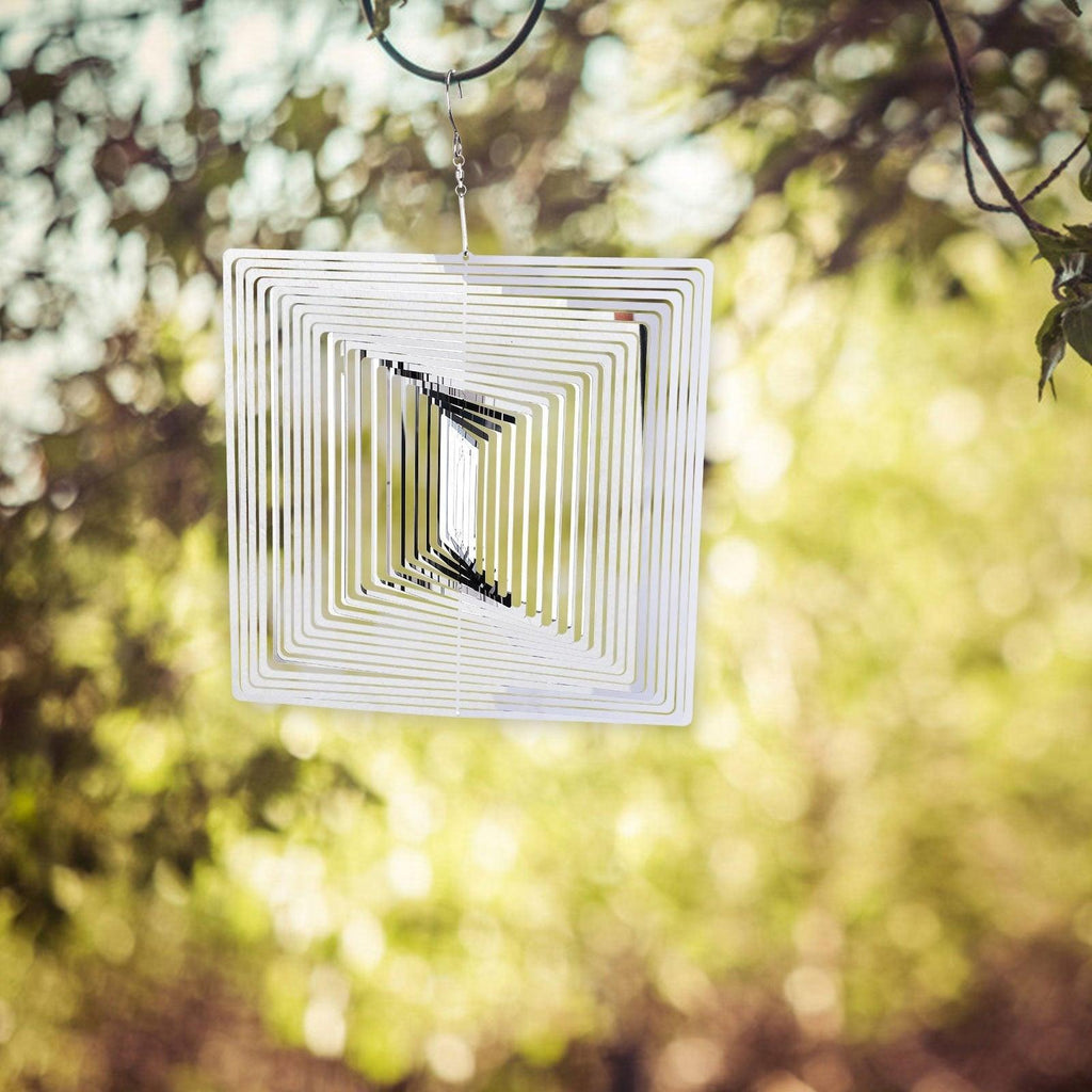 3D Drop-shaped Rotating Wind Spinner