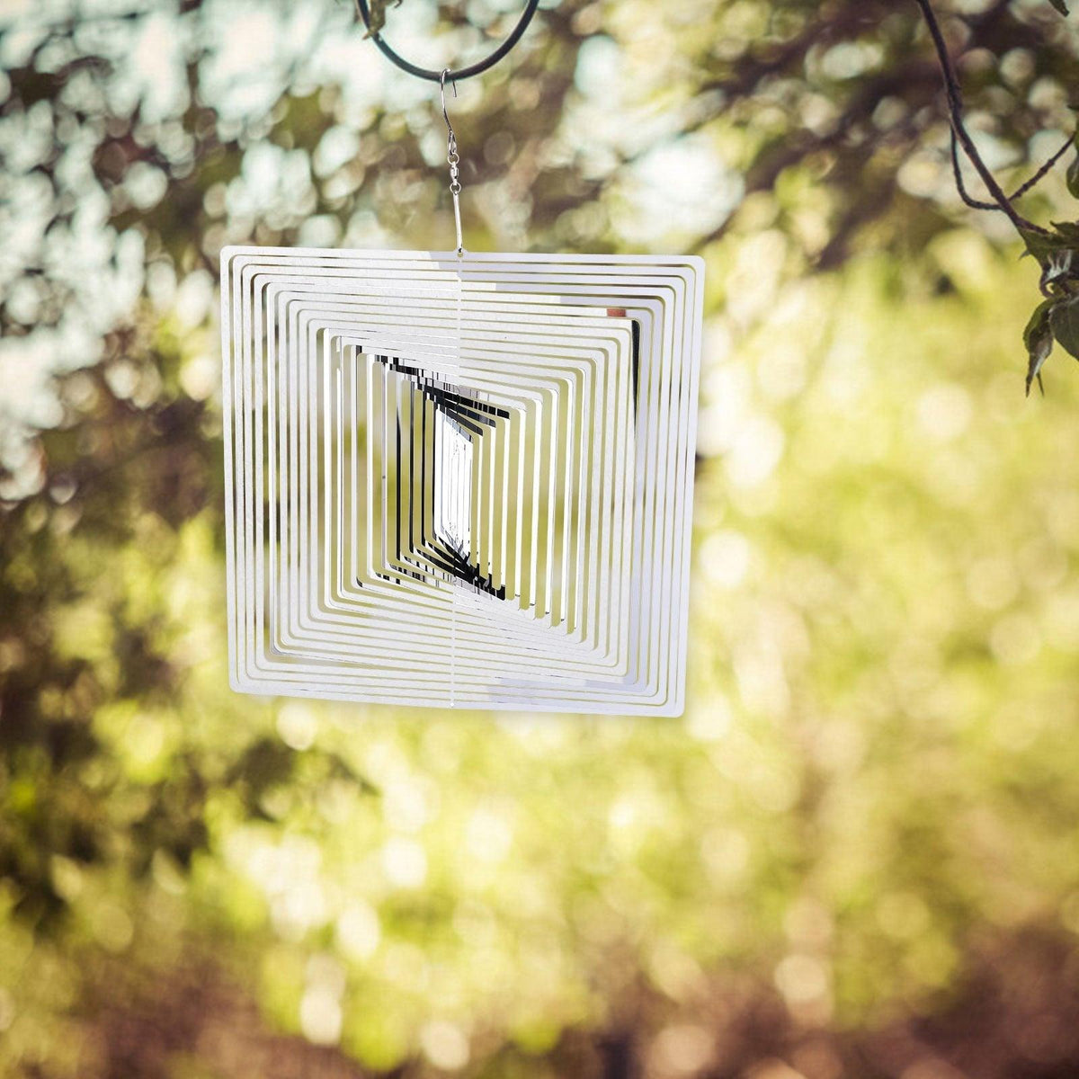 3D Drop-shaped Rotating Wind Spinner