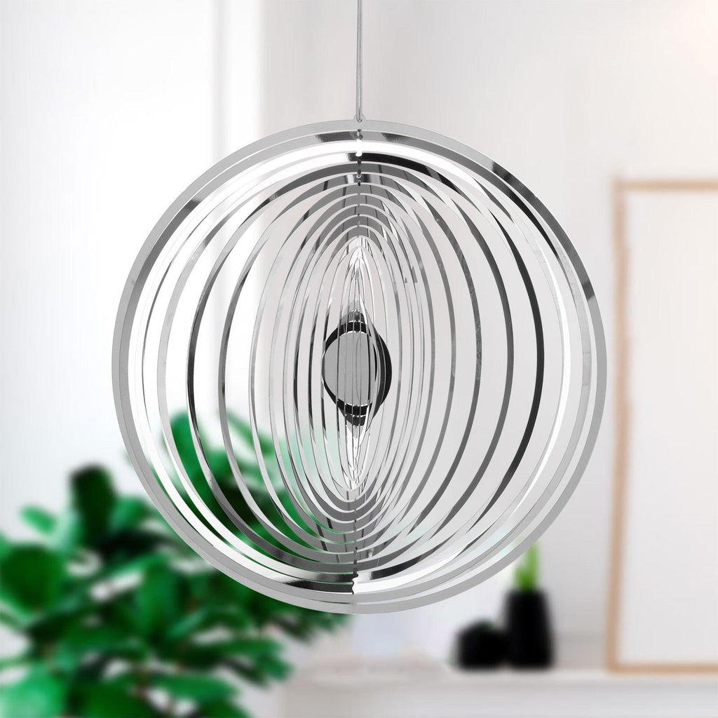 3D Drop-shaped Rotating Wind Spinner