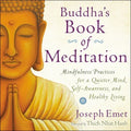 Book cover with an image of the Buddha and shades of yellow