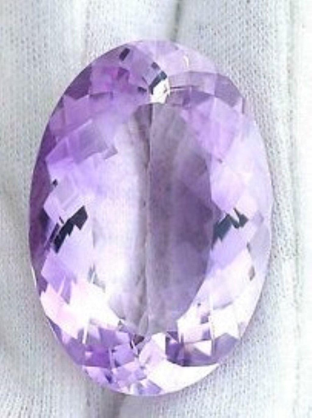 Brazilian amethyst in an elegant oval cut