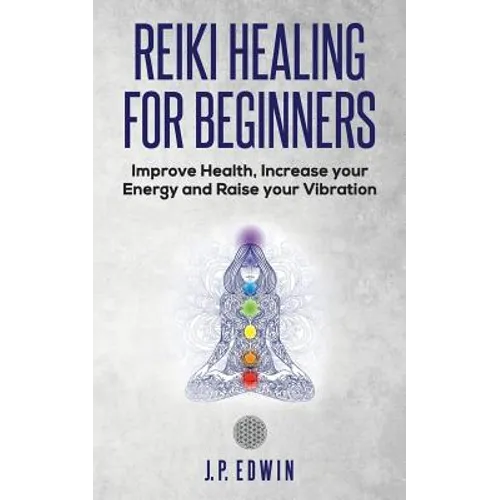 Book cover for 'Reiki Healing for Beginners' by J.P.