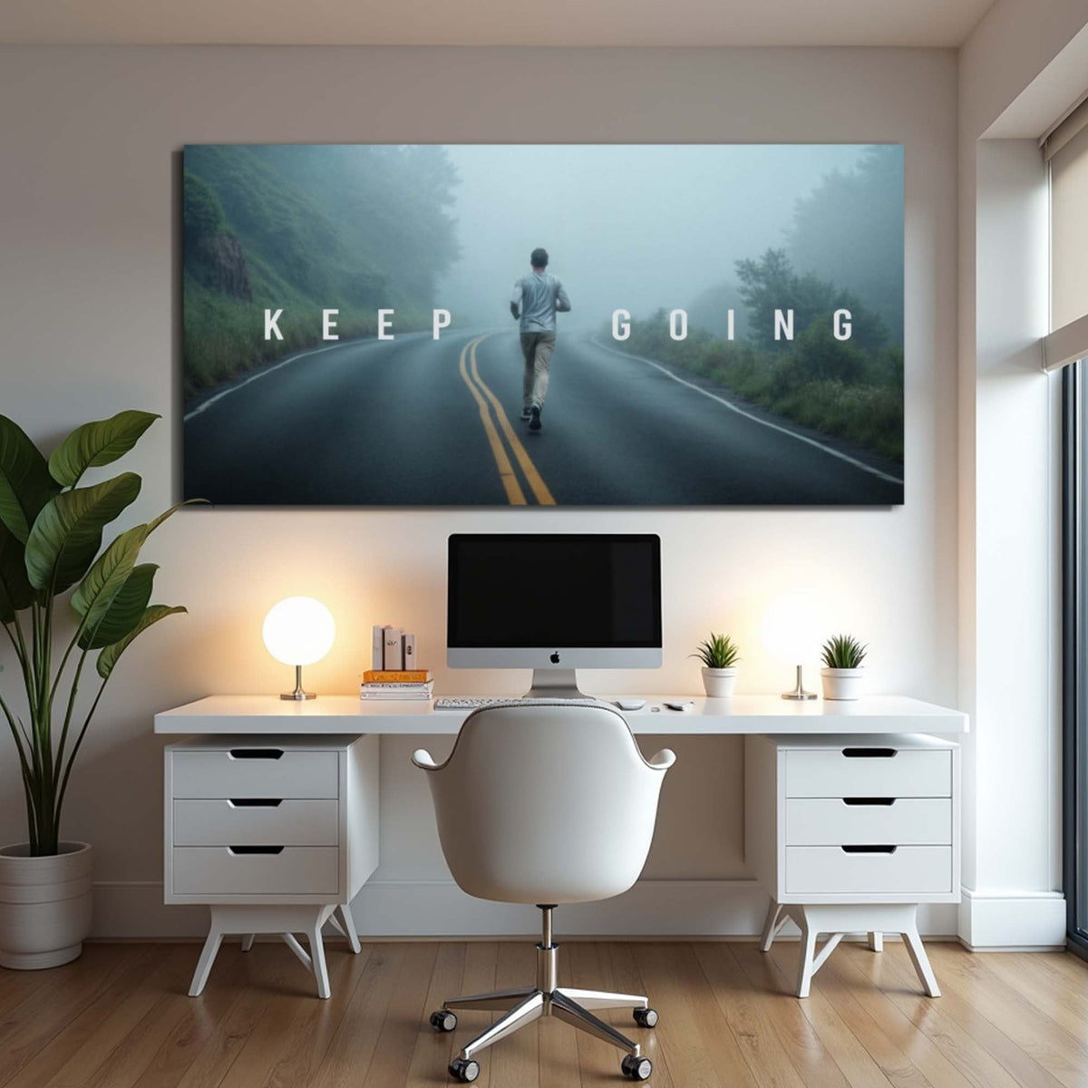 Keep Going Motivational Wall Sign