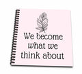 3dRose 3dRose- Inspirational quotes - Simple Quotes for Self Motivation - Drawing Books (db-360616)