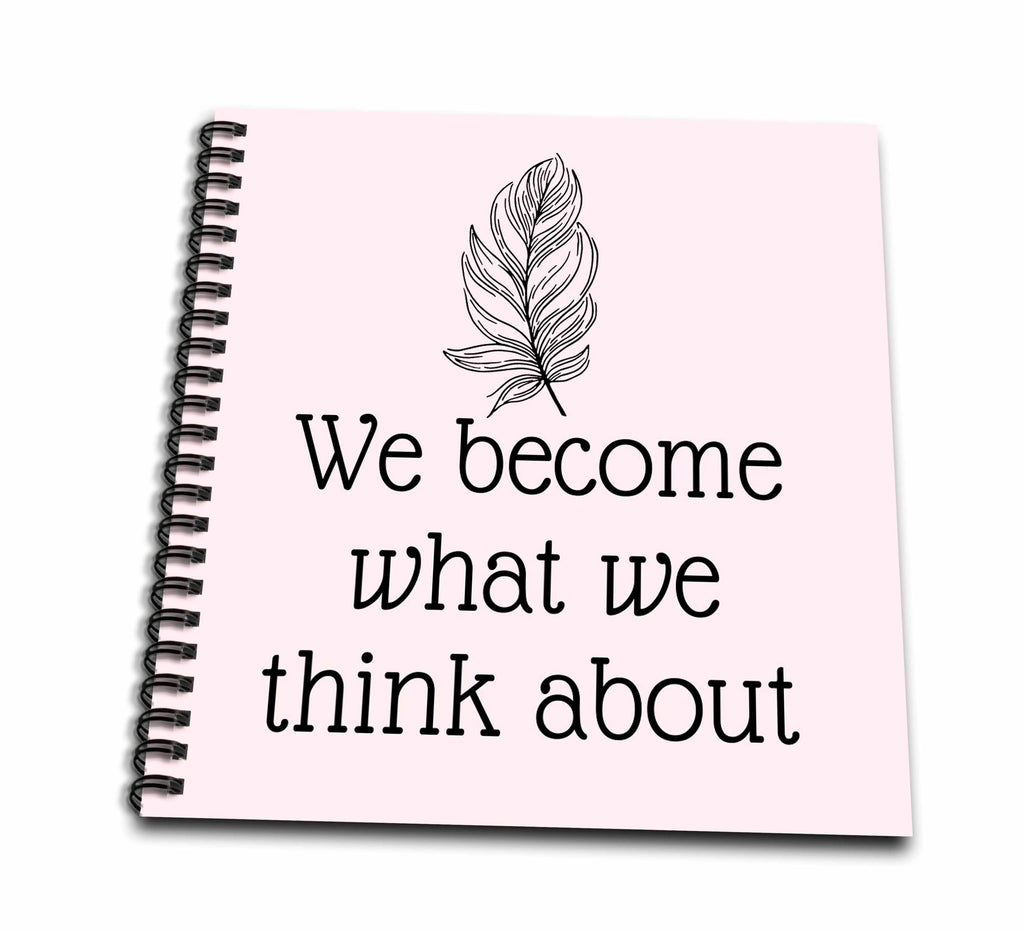 3dRose 3dRose- Inspirational quotes - Simple Quotes for Self Motivation - Drawing Books (db-360616)