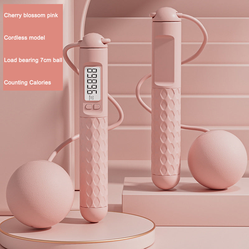 Pink digital device with a digital display on a pink background