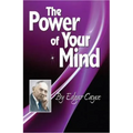 Book cover of 'The Power of Your Mind' by Edgar Cayce with a purple and black gradient.