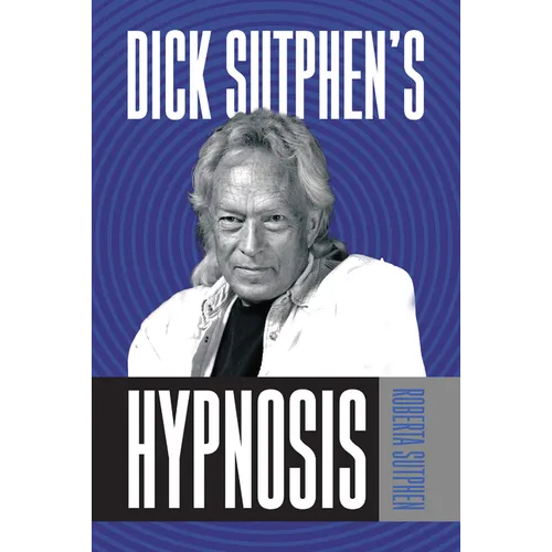 Book cover of 'Hypnosis' by Dick Sutphen with a blue and white color scheme.