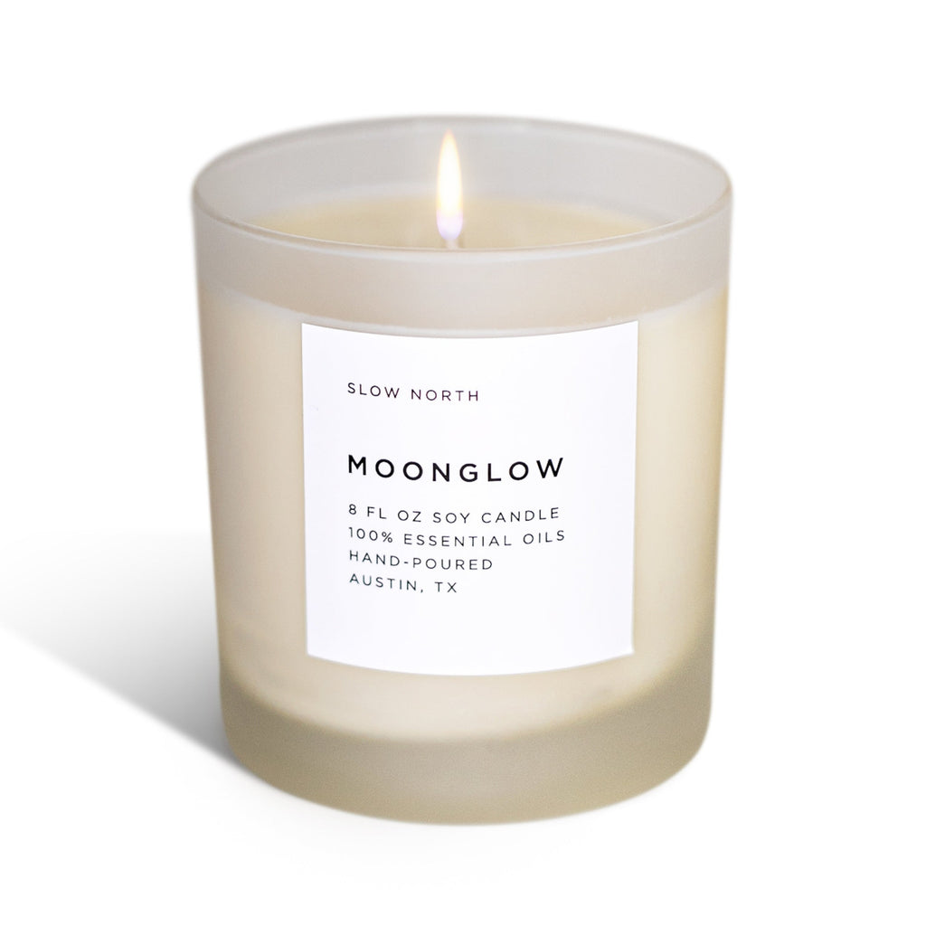 Moonglow - Signature Candle (Patchouli + Cinnamon + Black Pepper)
