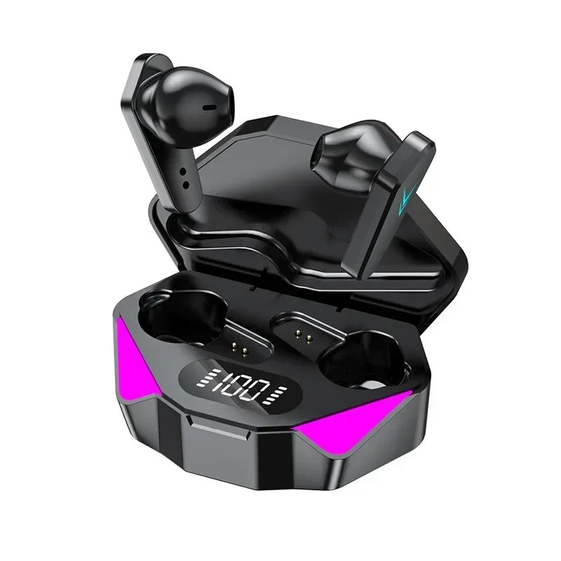 X15 TWS Gaming Earbuds Wireless Bluetooth Earphones With Mic Bass Audio Sound Positioning
