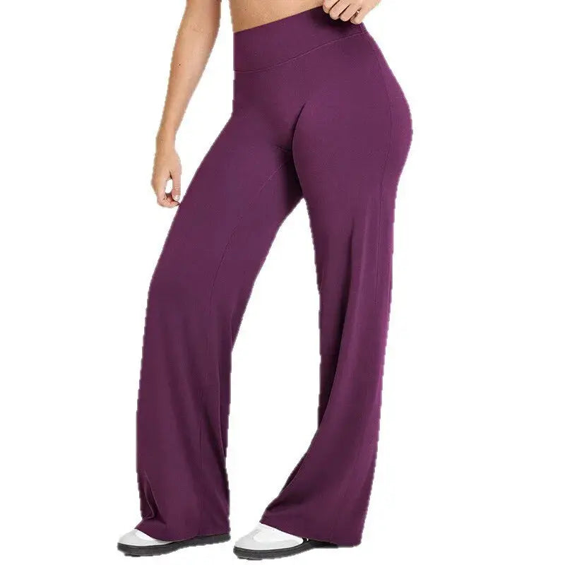 Ultra-Soft Straight-Leg Yoga Pants