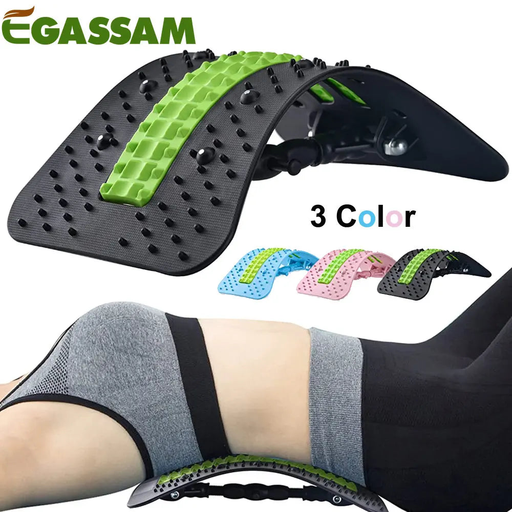 Back Stretcher, 6thGeneration Upgraded Back Massager,Back Cracker