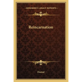 Book cover for 'Reincarnation' by Doreal, featuring a dark brown damask patterned background with gold ornamental borders and text, under the series label 'Kessinger's Legacy Reprints'.