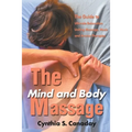 Blue book cover showing hands giving massage to a person's shoulder