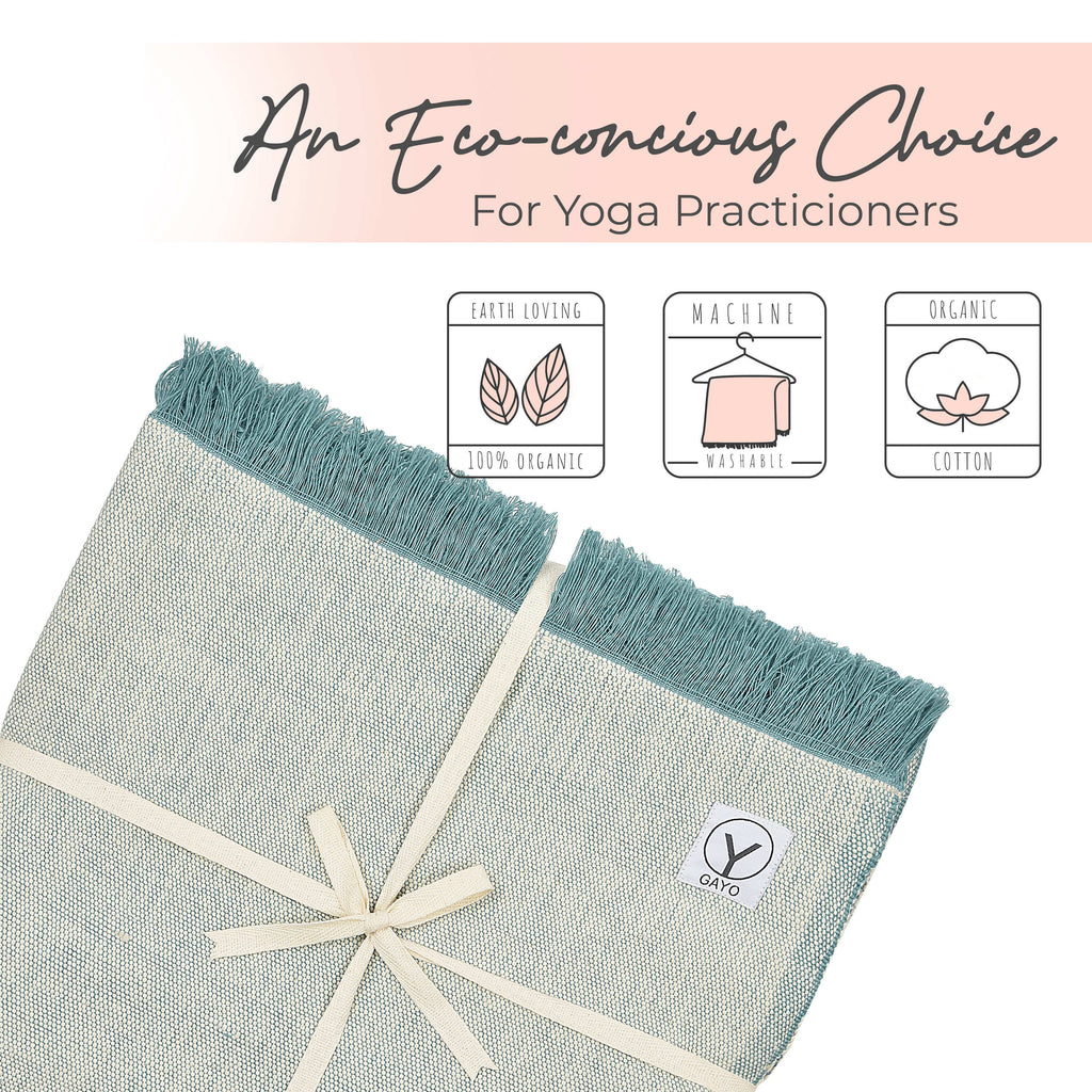 Organic Cotton Yoga Blanket
