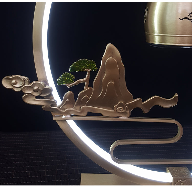 Copper Altar Fountain with Lights, Sound & Aromatherapy