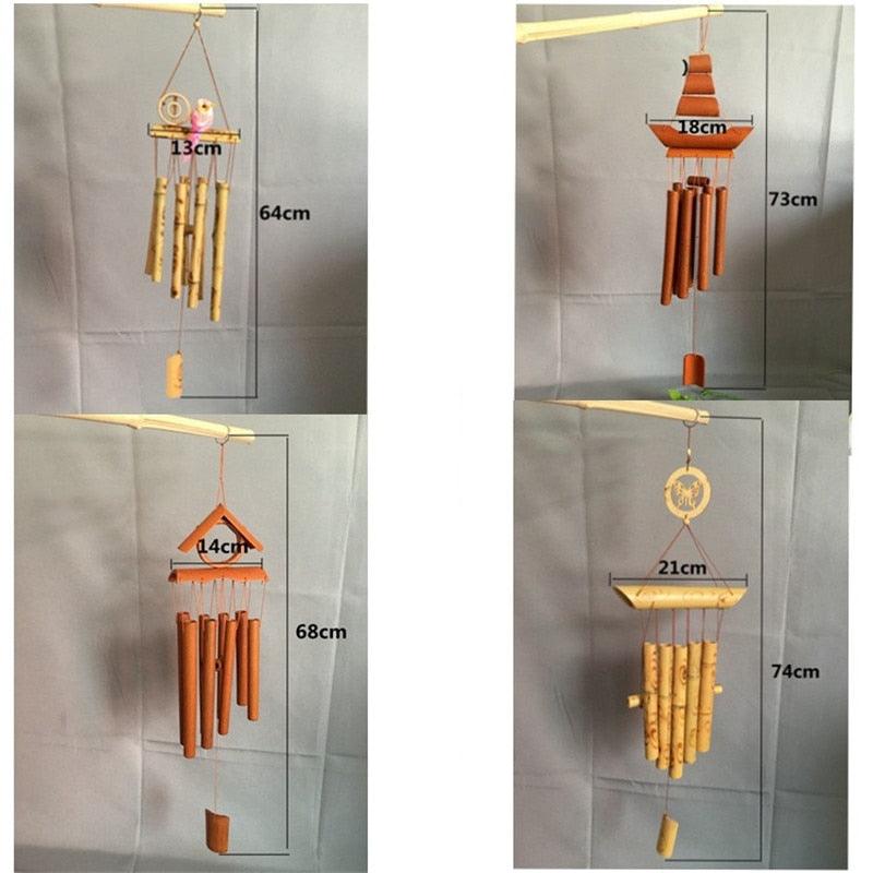 Handmade Bamboo Pendant Wind Chimes