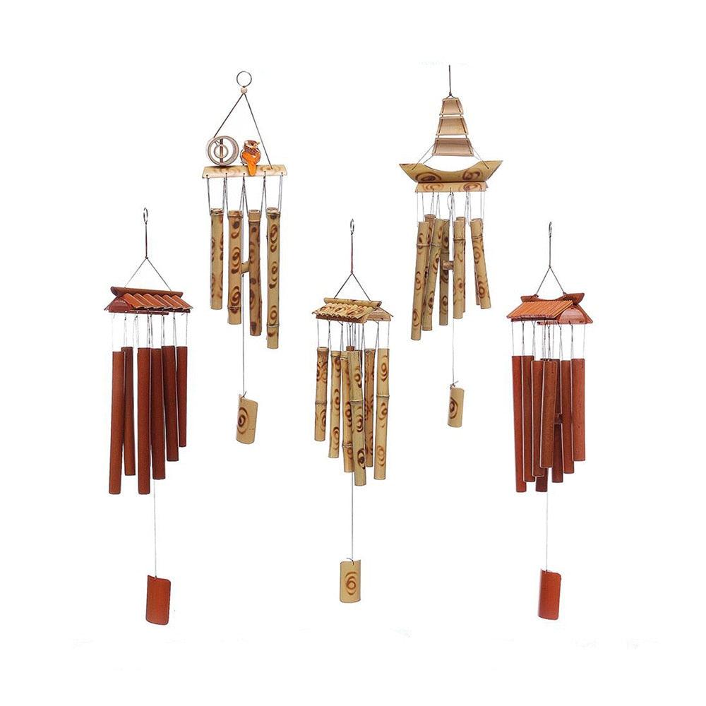 Handmade Bamboo Pendant Wind Chimes