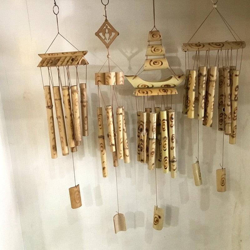Handmade Bamboo Pendant Wind Chimes
