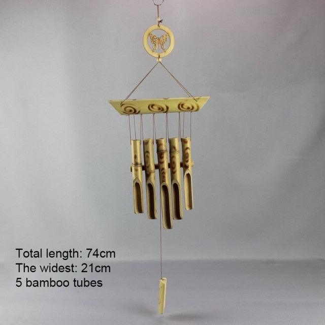 Handmade Bamboo Pendant Wind Chimes