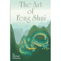 Book cover of 'The Art of Feng Shui' with a dragon and mountain landscape.