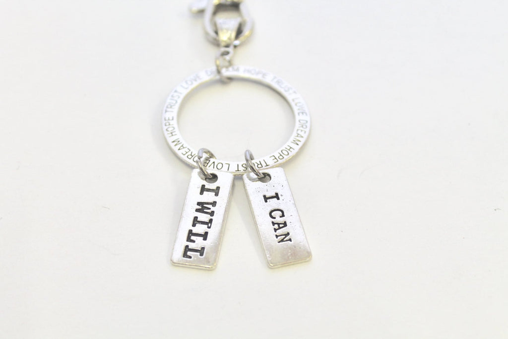 Motivational Keychain - Hope Trust love Dream