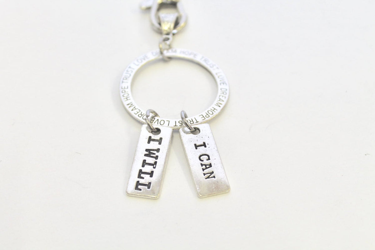 Motivational Keychain - Hope Trust love Dream
