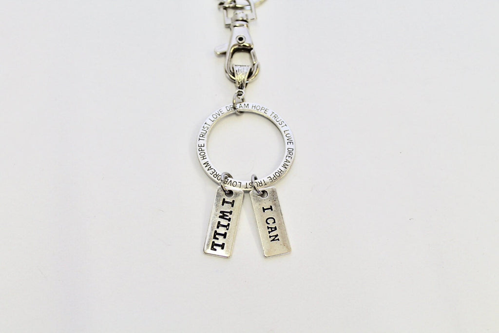 Motivational Keychain - Hope Trust love Dream