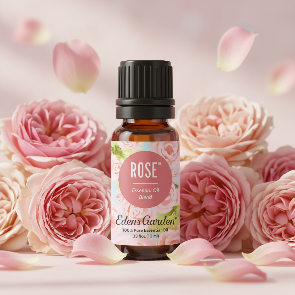 Edens Garden Rose Essential Oil Blend 100% Pure 10 mL