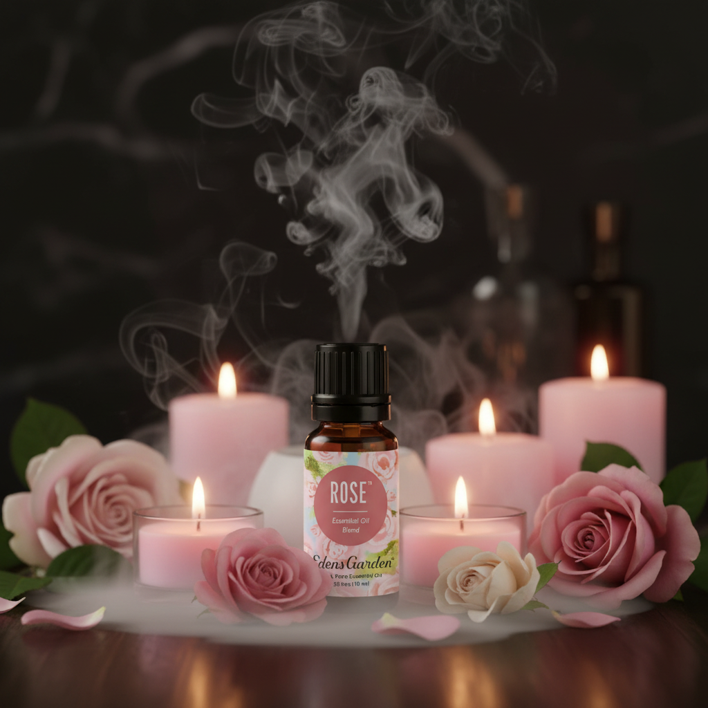 Edens Garden Rose Essential Oil Blend 100% Pure 10 mL