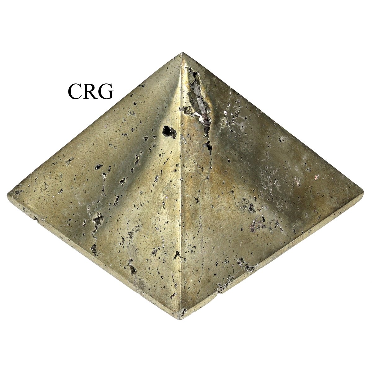 Iron Pyrite Fool's Gold Pyramid (1 Piece) Size 65 to 75 mm Crystal Gemstone