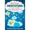 Blue and white book cover with a child sleeping on a cloud.