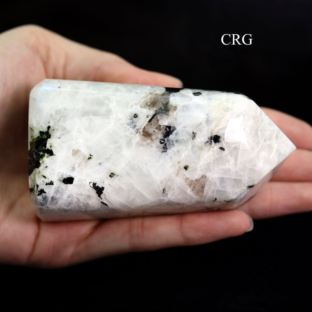 Rainbow Moonstone Full Polished Points (1 Kilogram) Size 1.5 to 3 Inches