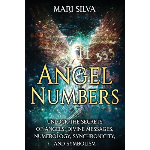 Book cover with the image of an angel. Cover is green and black with yellow lettering.